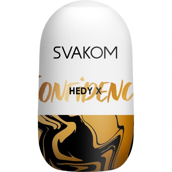 Набор двухсторонних мастурбаторов Svakom Hedy X Confidence, бесцветный, 5 шт SL42B - Svakom - Не анатомические мастурбаторы - Купить