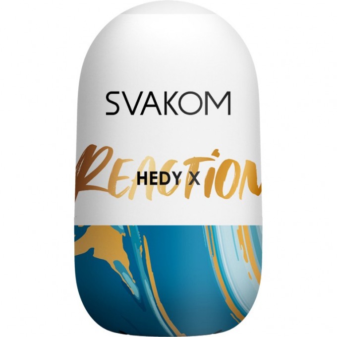 Двухсторонний мастурбатор Svakom Hedy X Confidence, бесцветный SL42B_One - Svakom - Не анатомические мастурбаторы - Купить