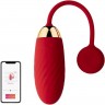 Виброяйцо красное с функцией управления через смартфон SVAKOM ELLA RED SCB-02A-RED